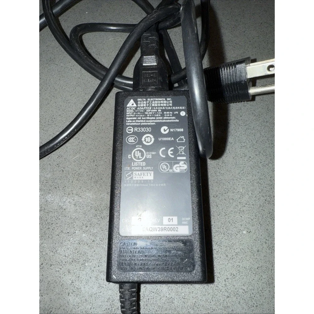 Original Delta 19V 3.42A 65W ADP-65WH BB for MSI MS-AA53 20